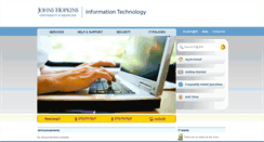 Desktop Screenshot of it.jhmi.edu
